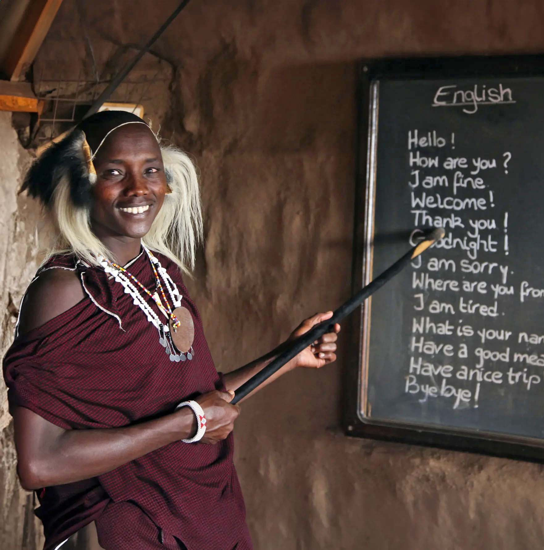 School in Olpopongi Maasai village